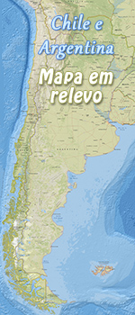 Mapa Chile Argentina