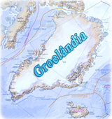 Mapa Groelandia