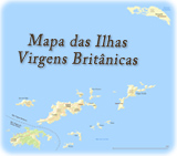 Mapa Ilhas Britanicas