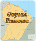 Mapa Guiana Francesa